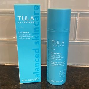 TULA SKINCARE SO smooth
resurfacing & brightening fruit enzyme mask NEW